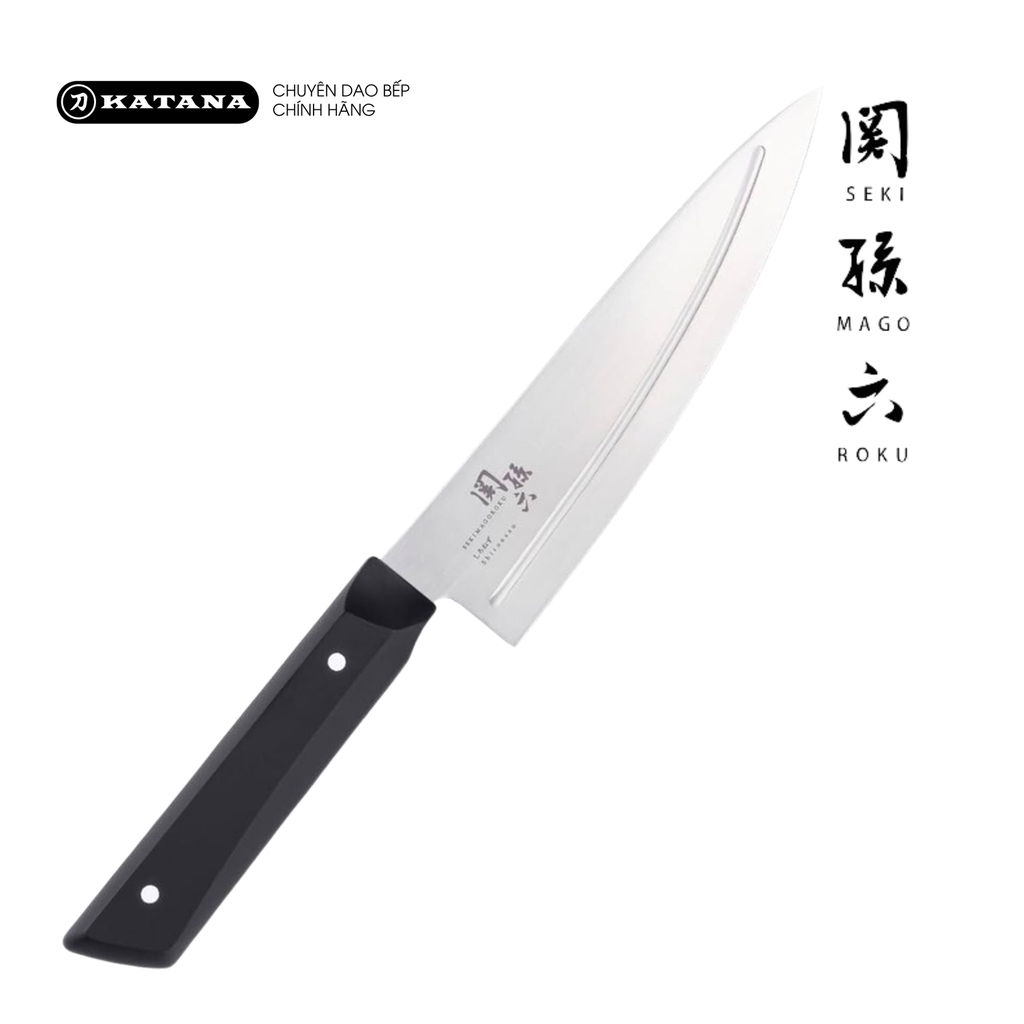 Dao thái đa dụng Nhật Bản cao cấp KAI Shironezu Utility - AB5471 (150mm)