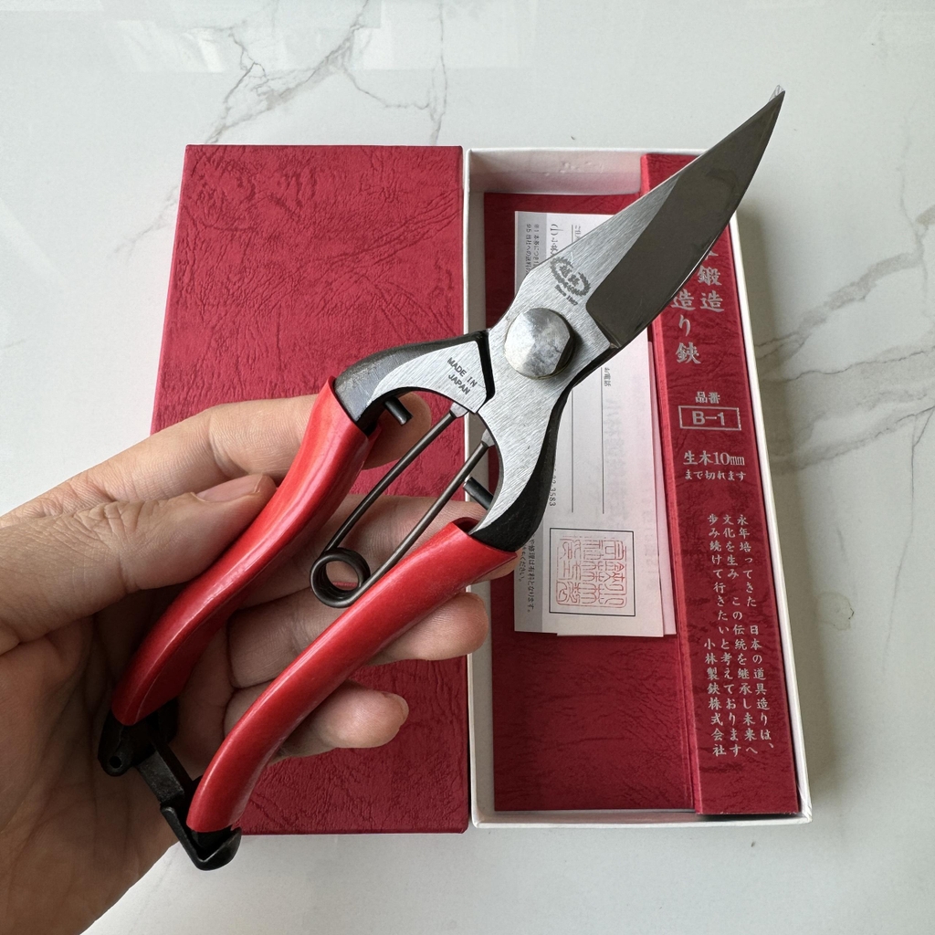 Kéo tỉa cây bonsai cao cấp Nhật Bản Kobayashi B1 185mm