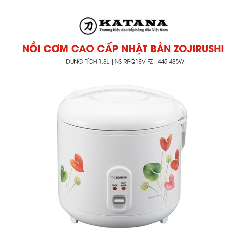 Nồi cơm điện Zojirushi NS-RPQ18V-FZ - 445-485W dung tích 1.8 L