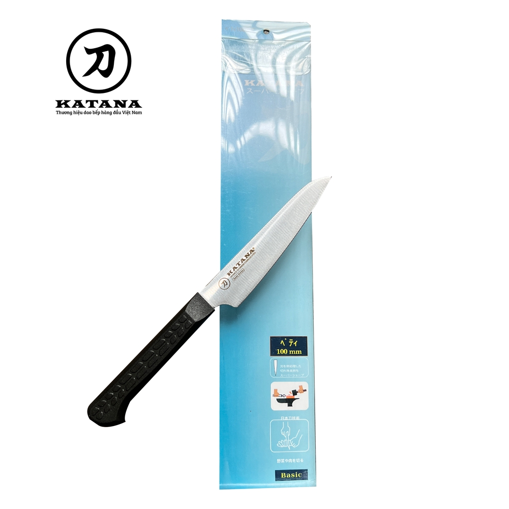 Dao bếp cao cấp KATANA Basic Petty - Dao gọt hoa quả KATA405 (100mm)