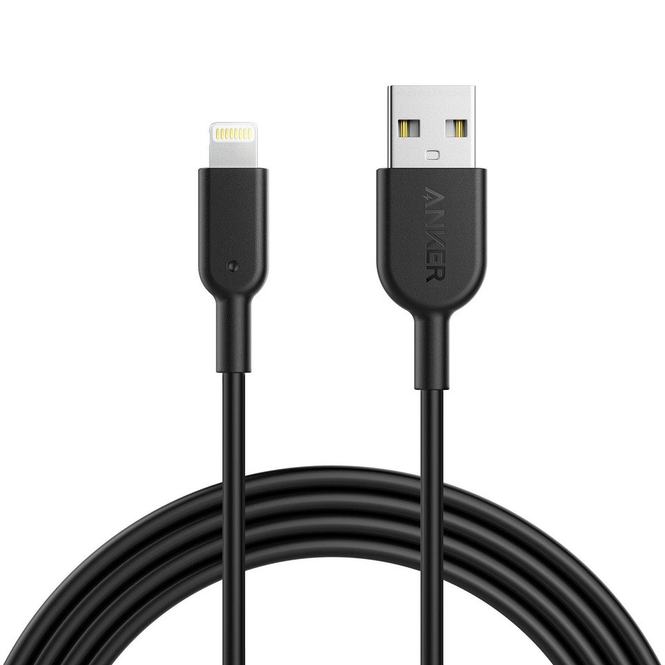 CÁP ANKER IPHONE LINE+ 2 (1.8M) ĐEN