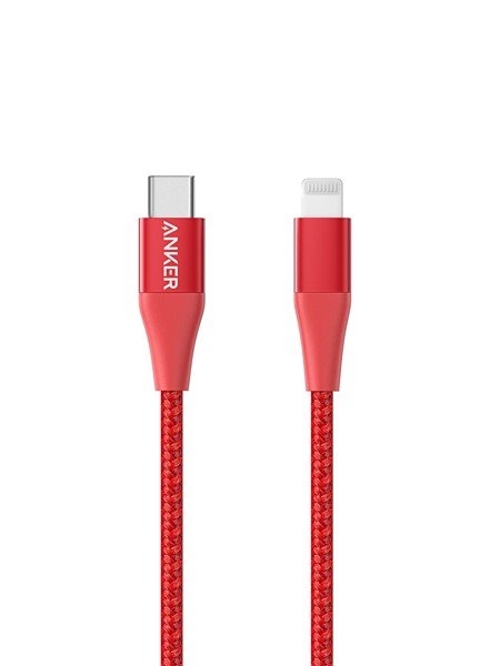 CÁP ANKER LINE+ 2 TYPE C_IP 0.9M ĐỎ