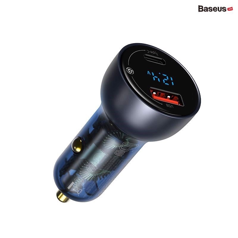 CỦ + CÁP BASEUS Ô TÔ 65W