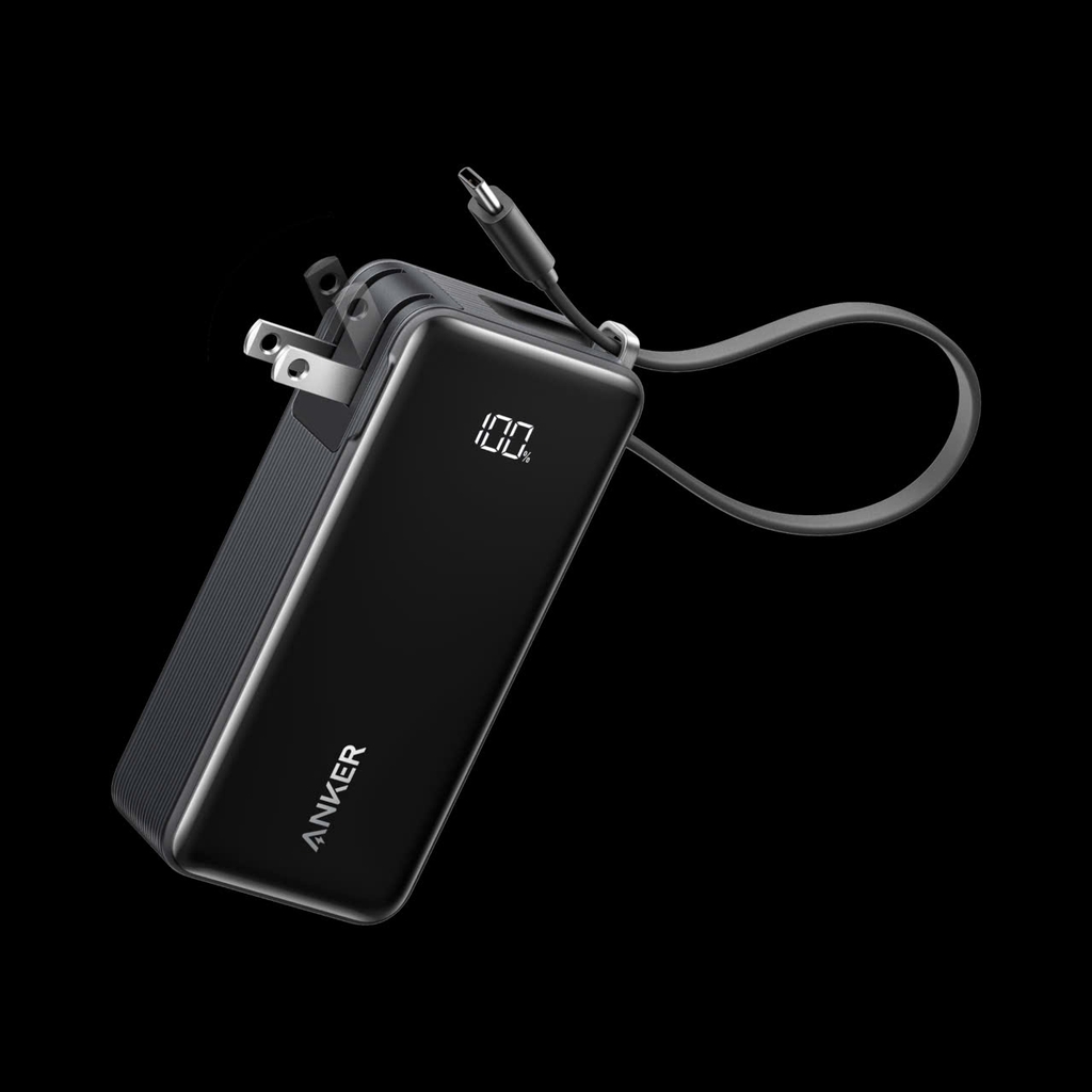 Pin Dự Phòng Anker Fusion 10000 (Tích hợp Cáp USB-C) - A1637