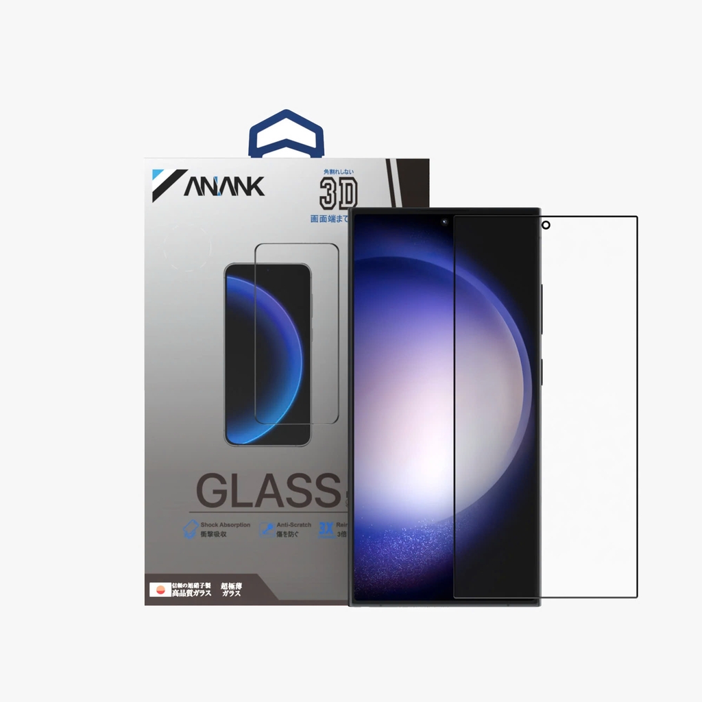Kính Anank 3D full viền đen cho SAMSUNG S24 Series