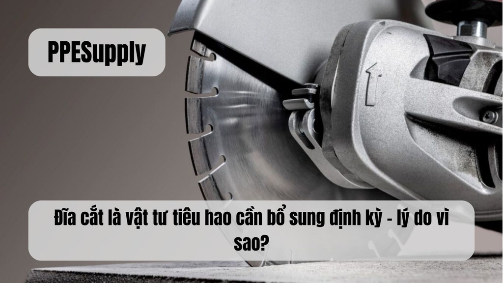 Đĩa cắt là vật tư tiêu hao cần bổ sung định kỳ – lý do vì sao?