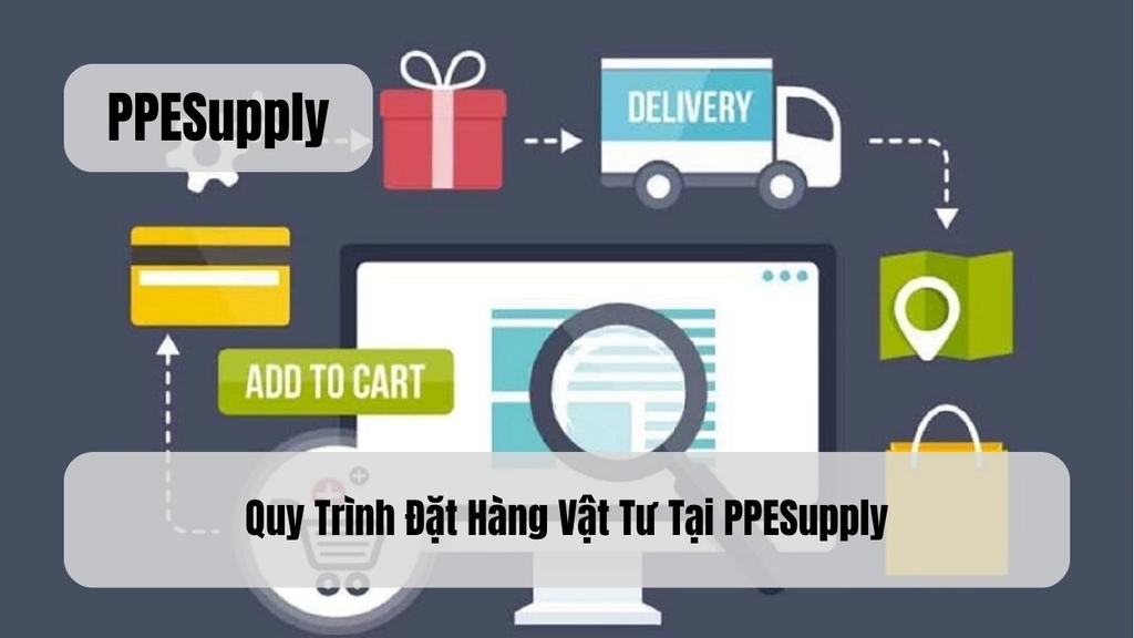 Quy Trình Đặt Hàng Vật Tư Tại PPESupply