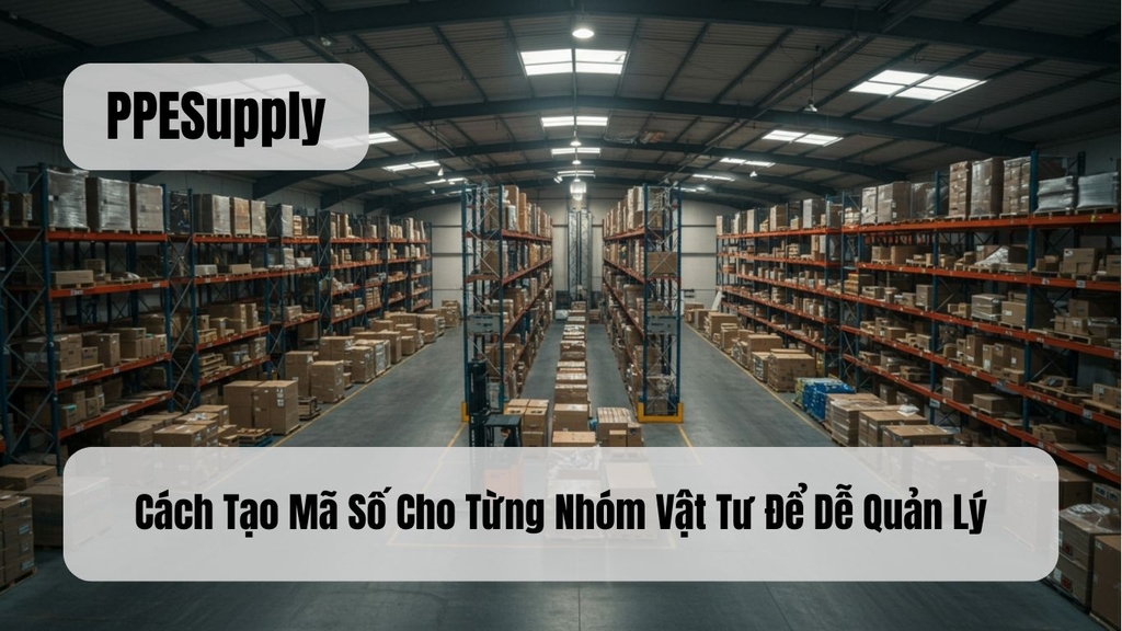 Cách Tạo Mã Số Cho Từng Nhóm Vật Tư Để Dễ Quản Lý
