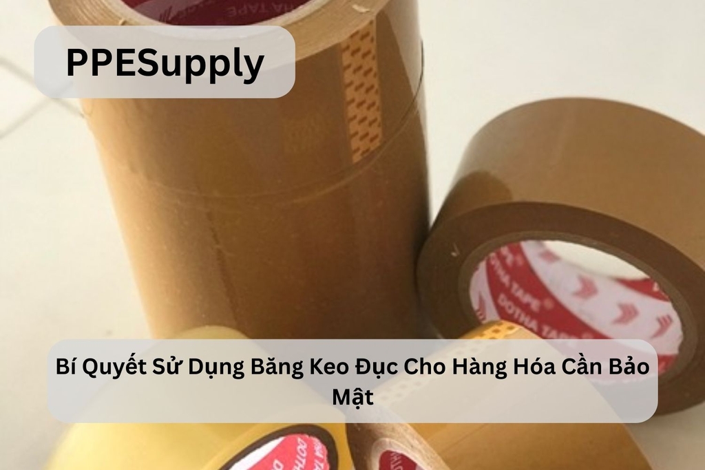 Bí Quyết Sử Dụng Băng Keo Đục Cho Hàng Hóa Cần Bảo Mật