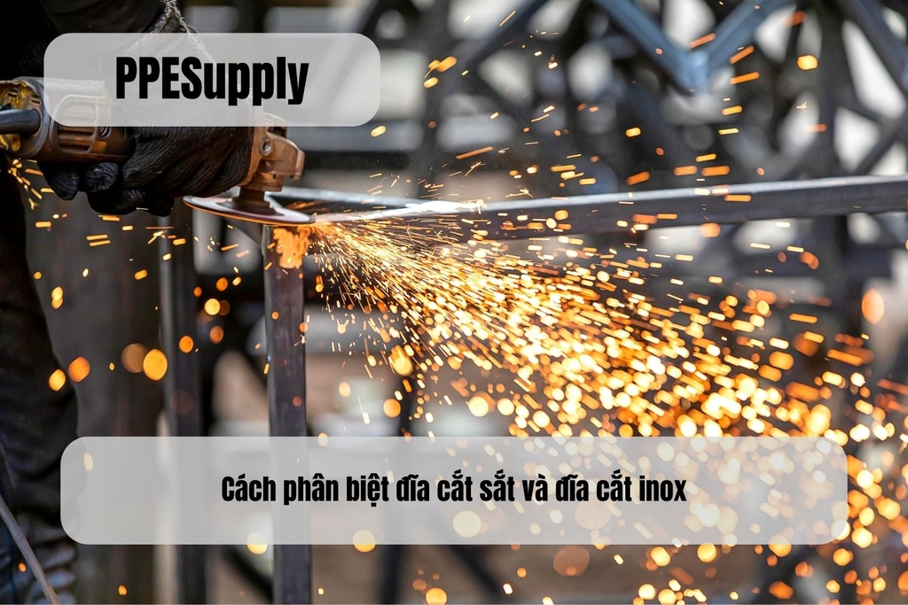 Cách phân biệt đĩa cắt sắt và đĩa cắt inox