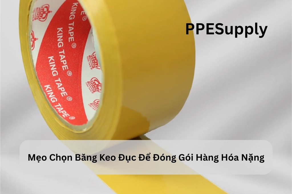 Mẹo Chọn Băng Keo Đục Để Đóng Gói Hàng Hóa Nặng