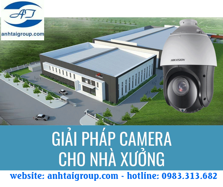 Lắp đặt Camera cho khu công nghiệp