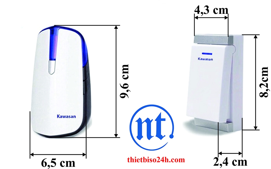 Chuông cửa không dây KAWA KW-DB818