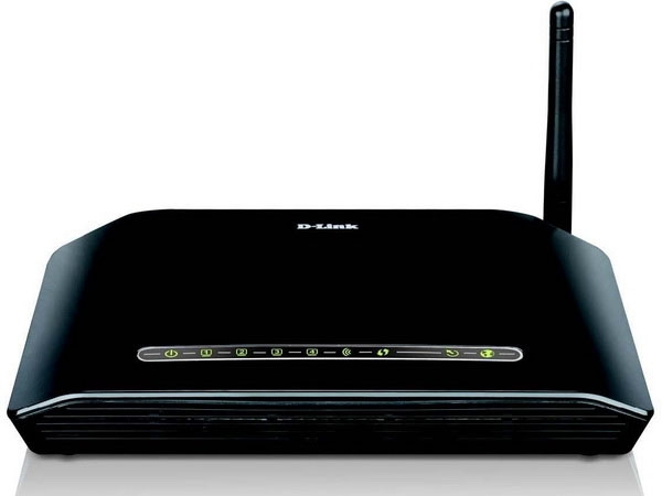 Modem ADSL kiêm bộ phát Wifi  DLink DSL-2730U 150Mbps