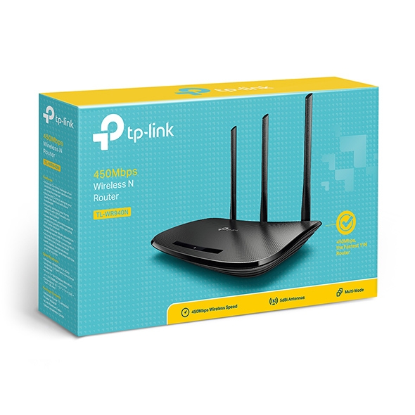 Bộ phát wifi TP-LINK TL-WR940N 450mpbs