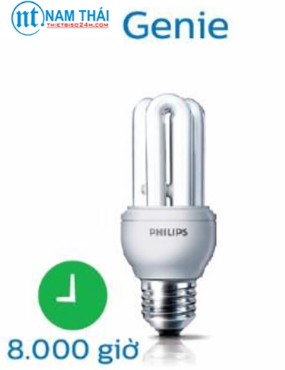 Bóng đèn Compact Philips tích hợp tương thích điện từ (EMC) Genie 5W