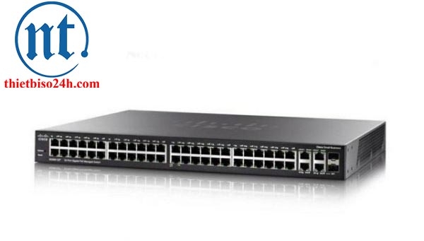 Thiết bị chia mạng Cisco SG250-50HP-K9-EU POE Smart Switch