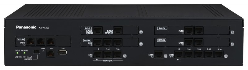 TỔNG ĐÀI ĐIỆN THOẠI IP PANASONIC KX-NS300 (6 TRUNG KẾ 44 NHÁNH)