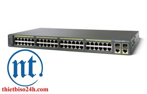 Thiết bị chia mạng Cisco WS-C2960+48TC-L (combo)