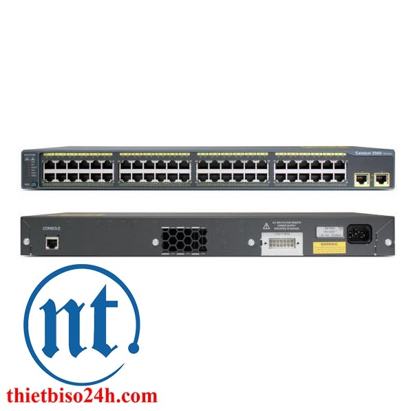 Thiết bị chia mạng Cisco WS-C2960-48TT-S (combo)