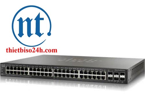 Thiết bị chia mạng Cisco SRW2048-K9 (SG300-52) - Switch thông minh, Cổng quang