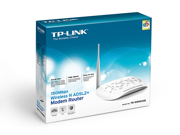 Wifi TP Link ADSL2+ & Access Point TD-W8951ND