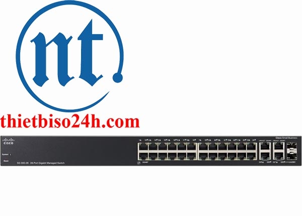 Thiết bị chia mạng Cisco SRW2024-K9 SG300-28 (combo)