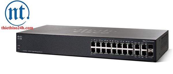 Thiết bị chia mạng Cisco SG350-20-K9-EU Managed Switch