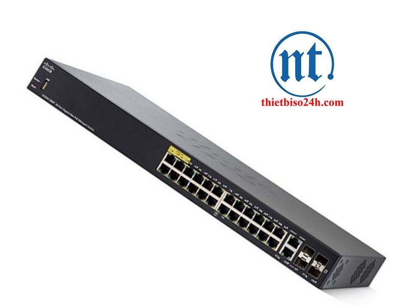 Thiết bị chia mạng Cisco SG350-28P-K9-EU POE Managed Switch