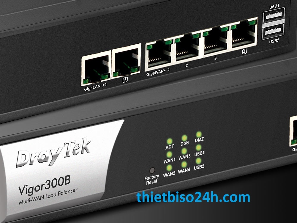 Thiết bị cân bằng tải Draytek V300B-Hỗ trợ Smart Monitor cho 100PC