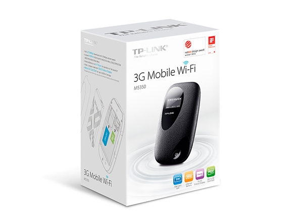Bộ Phát Wifi 3G TP-Link M5350-Chia sẻ mạng không dây cùng lúc cho nhiều người