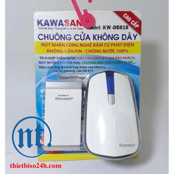 Chuông cửa không dây KAWA KW-DB818