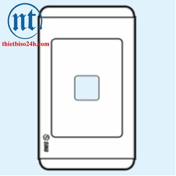 Ổ cắm, công tắc Sino - Mặt 1 lỗ - S681X