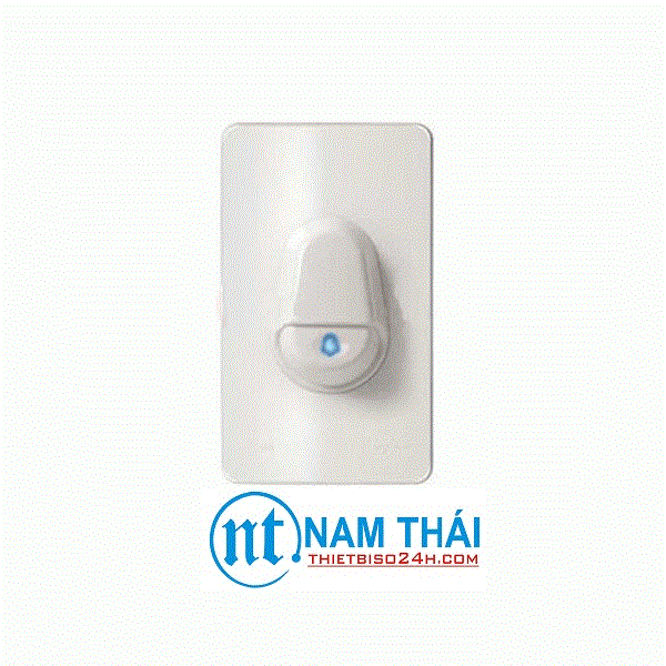 Nút nhấn chuông IP44 màu trắng (A3031WBP_WE_G19)