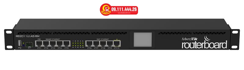 Thiết bị cân bằng tải Mikrotik RB2011UiAS-RM