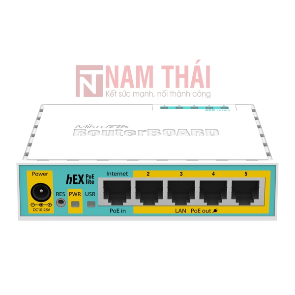 Thiết bị cân bằng tải ROUTER MIKROTIK RB750UPr2 (hEX PoE lite)