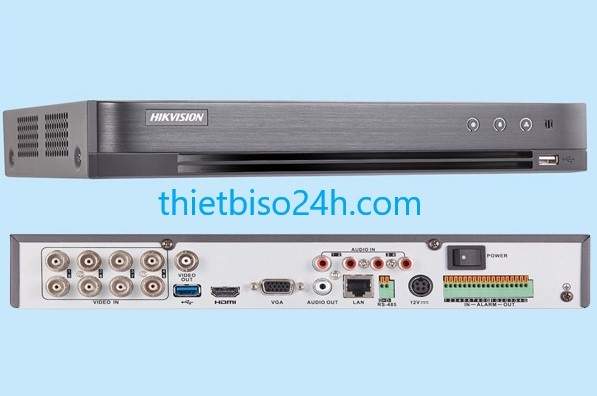 Đầu ghi thông minh AcuSense 8 kênh Hikvision iDS-7208HQHI-K1/4S