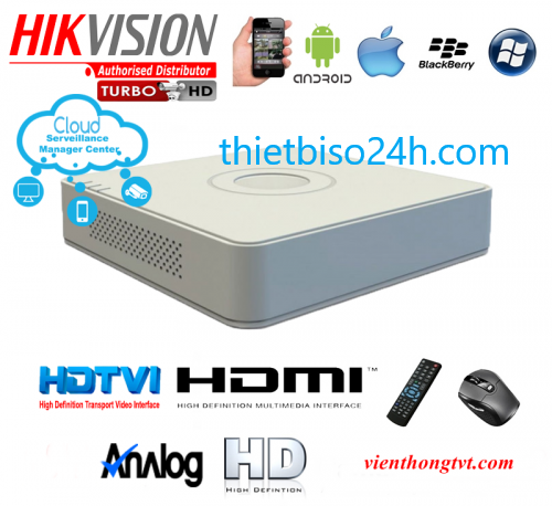 Đầu ghi hình 16 kênh Turbo HD 3.0 Hikvision HIK-7116SQ-F1