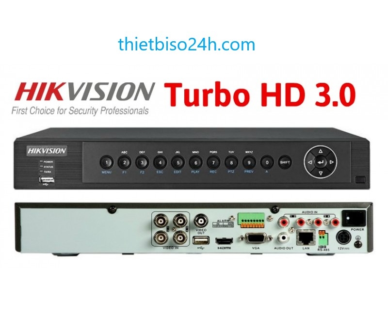 Đầu ghi hình 4 kênh TURBO HD 3.0 HIKVISION DS-7204HUHI-F1/S