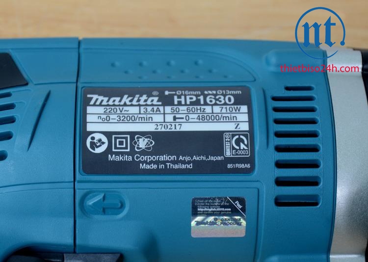 Máy khoan 16mm Makita HP1630