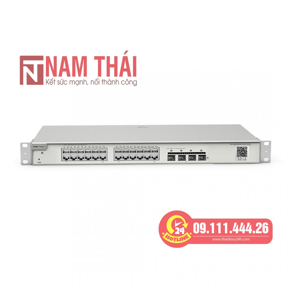 Thiết bị chuyển mạch Switch Ruijie Reyee RG-NBS5100-24GT4SFP