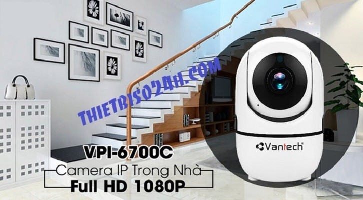 CAMERA IP WIFI 2MP VANTECH VPI-6700C