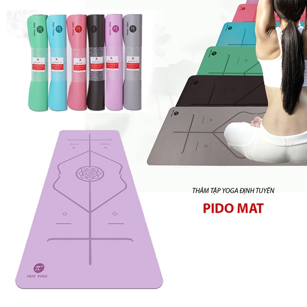 Thảm tập Yoga Pido định tuyến