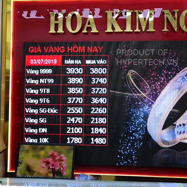 Bảng giá vàng | Hoa Kim Nguyên (OIK)