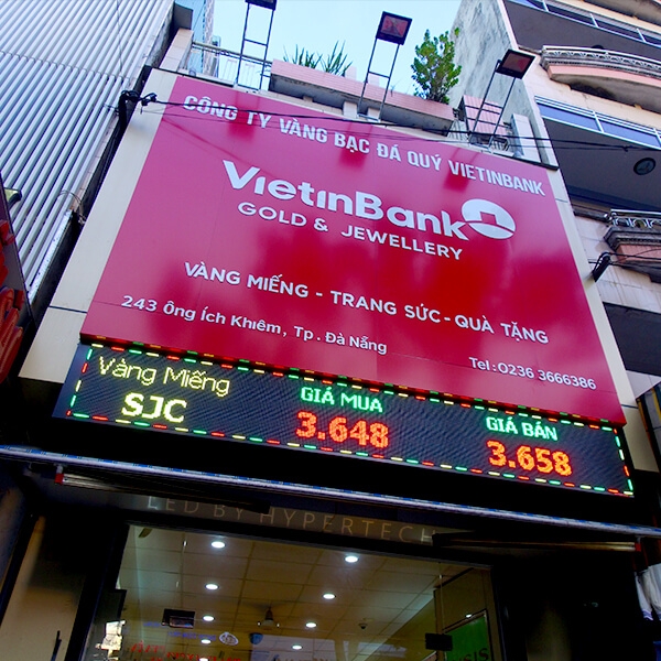 Bảng Điện tử Vietin Bank Gold