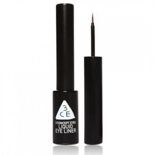 Kẻ Mắt Nước Không Lem 3CE STYLENANDA LIQUID EYE LINER - Màu Đen (Black)