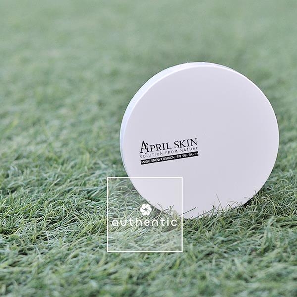 Phấn nước April Skin Magic Snow Cushion White