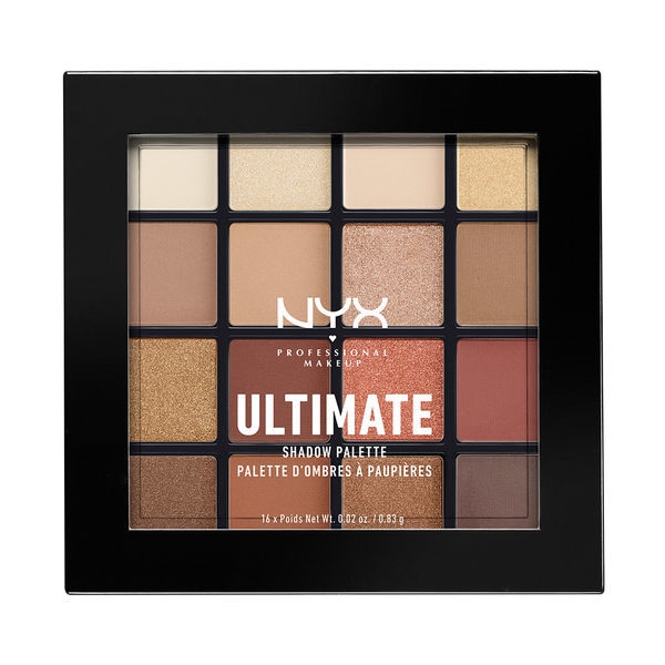 Bảng Phấn Mắt NYX Warm Neutrals Ultimate Shadow Palette (0.83g x 16)