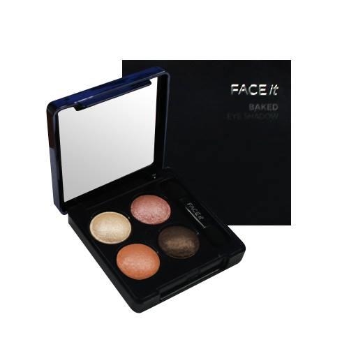 Phấn mắt 4 mầu The Face Shop Face it Baked Eyeshadow