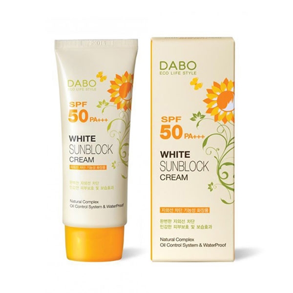 Kem chống nắng Dabo White Sunblock Cream SPF 50 PA+++